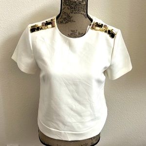 Kate Spade cream ladies top